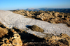 Turkey - Mt Nemrut: view of the Taurus mountains - snow - photo by C. le Mire