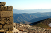 Turkey - Mt Nemrut: view of the Taurus mountains - wall - photo by C. le Mire