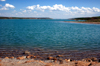 Turkey - Atatrk dam / Karababa Dam: water of the Euphrates River - photo by C. le Mire
