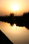 Turkey - Aspendos / Belkis, Antalya Province - Mediterranean region: sunset by the banks of the Kpr ayi river - photo by C.Roux