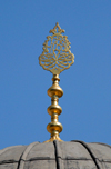 Istanbul, Turkey: ablutions fountain - roof decoration - Hagia Sophia - Saint Sophia / Ayasofya / Haghia Sophia - Eminn District - photo by M.Torres