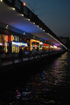 Istanbul, Turkey: restaurants under the Galata brigde - photo by M.Torres