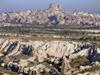 Turkey - Cappadocia - Ortahisar: seen from a balloon - photo by R.Wallace