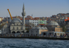 Istanbul, Turkey: Mihrimah Sultan Mosque seen from the Bosphorus - skdar District - photo by M.Torres