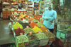 Istanbul, Turkey: vendor at the Spice market - Egyptian bazaar - photo by S.Lund