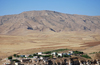 Hasankeyf / Heskif, Batman Province, Southeastern Anatolia, Turkey: hills and the the Mesopotamian plain - photo by W.Allgwer
