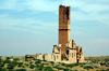 Harran / Haran / Carrhae / Carrae, Sanli Urfa province, Southeastern Anatolia: architecture from the period of Umayyad Caliph - tower - photo by C. le Mire