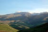 Turkmenistan - Kopet Dag mountain range: sun and shadows - photo by G.Karamyanc