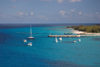 Grand Turk Island, Turks and Caicos: pier with small boats - photo by D.Smith