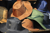 Jinja, Uganda: hats for sale - photo by M.Torres
