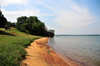 Entebbe, Wakiso District, Uganda: the Botanical beach on the shore of Lake Victoria, Manyago area - photo by M.Torres