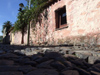 Uruguay - Colonia del Sacramento - The oldest street of Colonia, founded by Manuel Lobo - cobblestones - photo by M.Bergsma