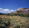 Canyonlands National Park, Utah, USA: needles district - cliff face - photo by C.Lovell