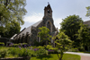 Cambridge, Greater Boston, Massachusetts, USA: Church of the New Jerusalem - Swedenborgian church - English Gothic Revival style - designed by Herbert Langford Warren, founder of the Harvard School of Architecture - photo by C.Lovell