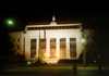 Jackson, Mississippi, USA: Hinds County Courthouse at night - architect Claude H. Lindsley - Art Deco - photo by M.Torres