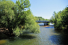 Boise, Idaho, USA: Boise River Greenbelt - Capitol Boulevard Memorial Bridge - photo by M.Torres