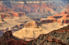 Grand Canyon National Park, Arizona, USA: South Rim - rift in the Colorado Plateau that exposing Proterozoic and Paleozoic strata - Unesco world heritage site - photo by M.Torres