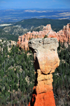 Bryce Canyon National Park, Utah, USA: Agua Canyon - hoodoo called 'The Hunter' - photo by M.Torres