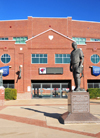 Oklahoma City, OK, USA: Chickasaw Bricktown Ballpark - AT&T Bricktown Ballpark - Johnny Bench Plaza - photo by M.Torres