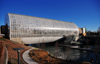 Oklahoma City, OK, USA: Myriad Botanical Gardens - Crystal Bridge Tropical Conservatory - architects Conklin + Rossant - structural engineering merging with architectural design - 100 Myriad Gardens - 301 West Reno Avenue - photo by M.Torres