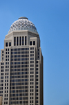 Louisville, Kentucky, USA: AEGON Center and its dome - skyscraper designed by architect John Burgee - formely known as Capital Holding Center and Providian Center - constructed of reinforced concrete, crowned with a Romanesque dome, currently the tallest building in the state of Kentucky - West Marketstreet - photo by M.Torres