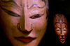 Miami / MIA / MIO (Florida):masks (photo by F.Rigaud)