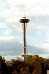 Seattle, Washington, USA: Space Needle tower - structural engineer John K. Minasian, architect John Graham - photo by M.Torres