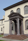 Newport (Rhode Island): Touro Synagogue - oldest Synagogue in the continental United States - photo by G.Frysinger