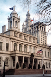 Manhattan (New York): CIty Hall and the Municipal building (photo by Miguel Torres)
