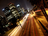 Los Angeles (California): downtown LA Freeway - Photo by G.Friedman