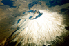 USA - Mount St. Helens volcano (Washington): snow over the Cascades - active stratovolcano in Skamania County - photo by M.Torres