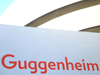 New York City: Guggenheim Museum - the name - photo by M.Bergsma