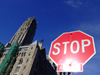 Manhattan (New York City): Riverside Church - interdenominational church on the border of the Morningside Heights and Harlem, Upper West Side - gothic architecture - designed by the firm of Allen, Pelton and Collens (photo by M.Bergsma)