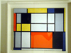 New York City: Piet Mondriaan at the Metropolitan Museum of Art - composition - Neo-Plasticist painting - 1000 Fifth Avenue (photo by M.Bergsma)