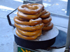 Manhattan (New York City): Pretzels at 5th Avenue - street food (photo by M.Bergsma)