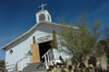 USA - Tombstone, Arizona - O.K. Corral film set - Old Tucson - Crooked Creek chapel - Photo by K.Osborn