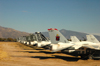 USA - Tucson (Arizona): Pima Air and Space Museum - retired F-14A Tomcats - Arizona Aerospace Foundation - mothballed fighter aircraft - Photo by K.Osborn