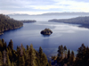 USA - Lake Tahoe (California): Emerald Bay from above - photo by J.Fekete