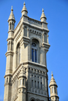 Philadelphia, Pennsylvania, USA: Masonic Temple of the Grand Lodge of Philadelphia - tower - North Broad Street - photo by M.Torres