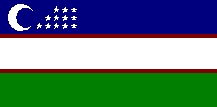 Uzbekistan / Uzbequisto - flag