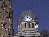 Tashkent / Toshkent / TAS: mosque - silver dome  (photo by Alejandro Slobodianik)