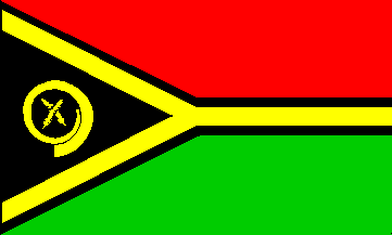 Vanuatu / New Hebrides / Nouvelles Hebrides - Ripablik blong Vanuatu - flag