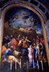 Santa Sede - Vaticano - Roma - St Peter's Basilica: impressive oil (photo by Miguel Torres)