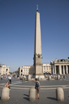 Vatican City, Rome - Saint Peter's square - Egyptian obelisk, known as 'The Witness' - photo by I.Middleton