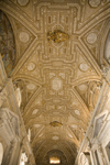 Vatican City, Rome - inside Saint Peters Basilica - ceiling of the nave - photo by I.Middleton