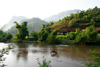 Ba Be National Park - vietnam: a peaceful afternoon in a small village of Tay people - photo by Tran Thai
