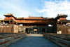 Hue - vietnam: Imperial Citadel - main entrance - Ngo Mon, the 'noon' gate - photo by Tran Thai