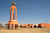 Layoune / El Aaiun, Saguia el-Hamra Western Sahara: Place Mechouar and the congress hall - photo by M.Torres