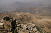 Kohlan / Quhlan, Qohlan, Hajjah governorate, Yemen: view from Kohlan citadel - photo by J.Pemberton