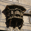 Yemen - Sana'a: women's oriel window - former East-German embassy - old city - UNESCO World Heritage Site - photo by W.Allgower